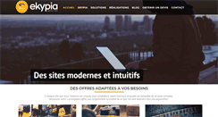 Desktop Screenshot of ekypia.fr